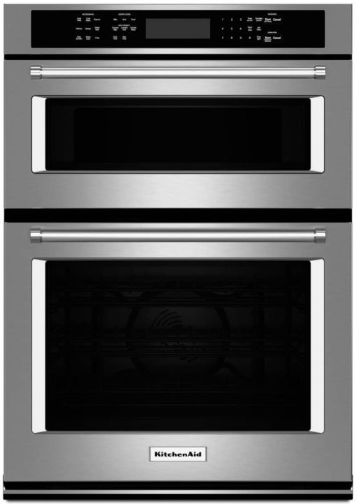 KitchenAid 27" Stainless Steel Electric Built-In Microwave Combination Oven