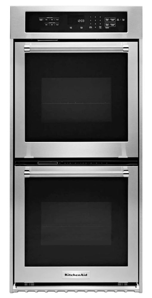 KitchenAid 24" Double Wall Oven in Stainless Steel