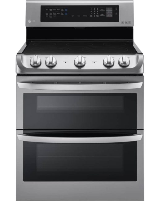 LG 7.3 Cu. Ft. Stainless Steel Electric Double Oven Range With ProBake Convection And EasyClean