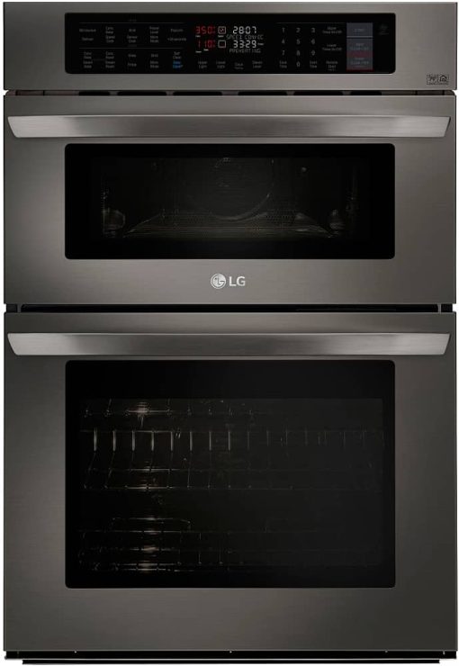 LG 30" Black Stainless Steel Smart Microwave Combination Oven