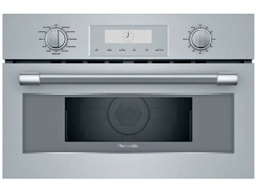 Thermador ADA Professional Series 30" Gray Glass On Stainless Steel Speed Oven