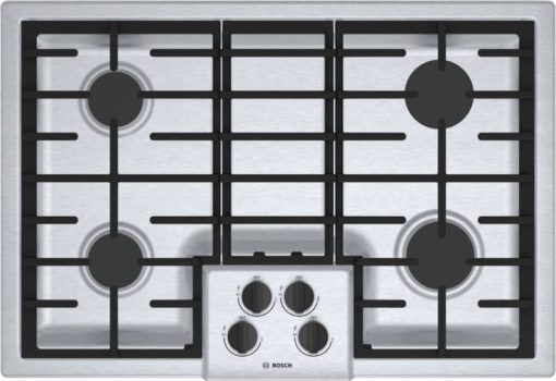 Bosch ADA 500 Series 30" Stainless Steel Gas Cooktop