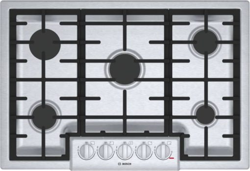 Bosch ADA 800 Series 30" Stainless Steel Gas Cooktop