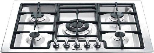 Smeg Classic 30" Stainless Steel Gas Cooktop