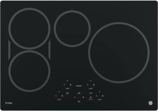 GE Profile ADA 30" Black Built-In Touch Control Induction Cooktop