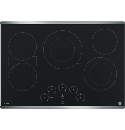 GE Profile ADA 30" Stainless Steel Built-In Touch Control Electric Cooktop