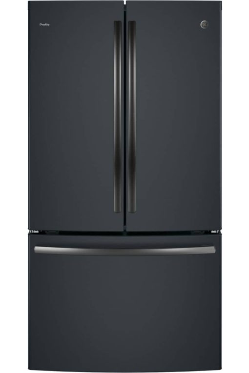 GE Profile ENERGY STAR 23.1 Cu. Ft. Black Slate Counter-Depth French-Door Refrigerator