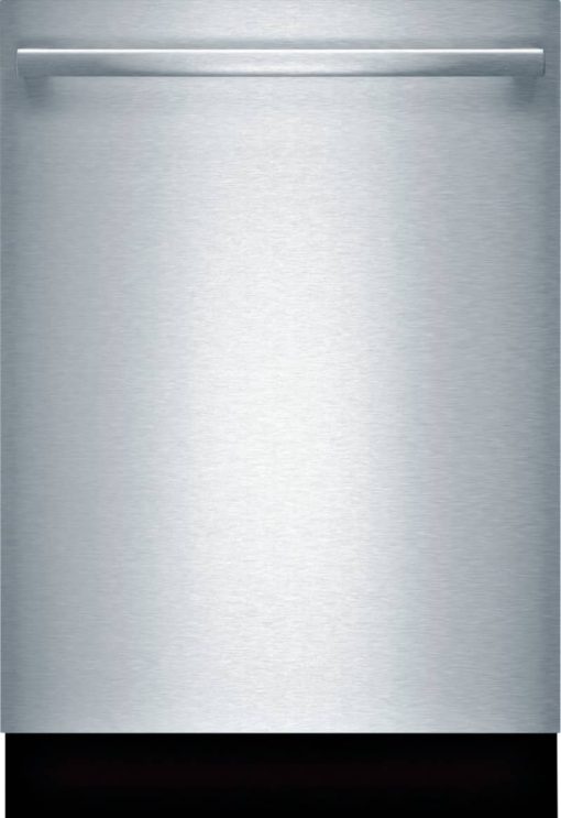 Bosch 100 Series 24" Anti-Fingerprint Stainless Steel Bar Handle Dishwasher