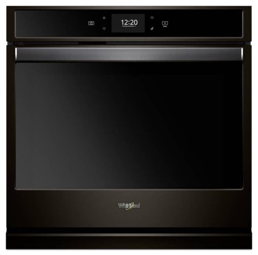 Whirlpool ADA 27" Fingerprint Resistant Black Stainless Smart Single Wall Oven With True Convection Cooking