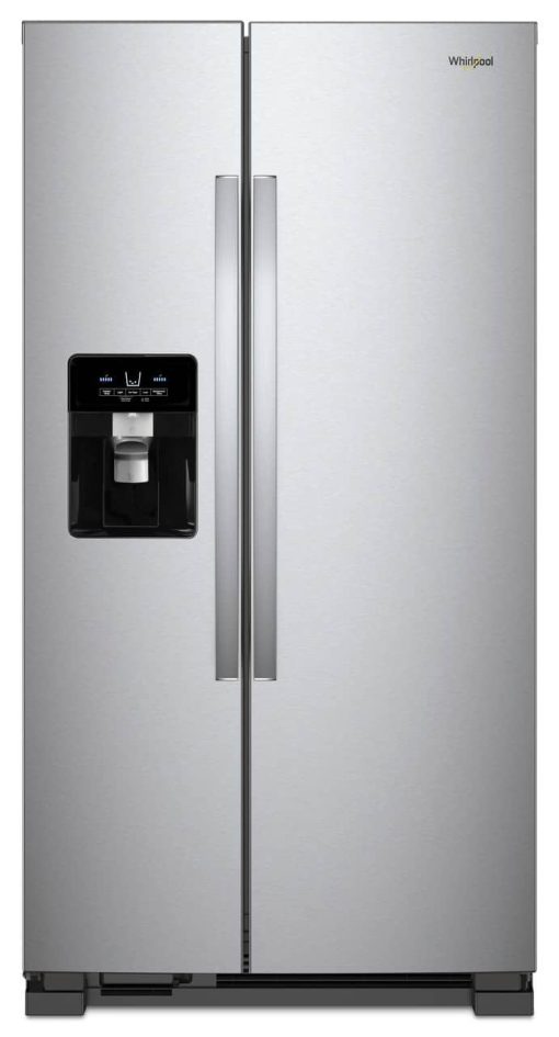 Whirlpool ADA 36" Fingerprint Resistant Stainless Steel Side-By-Side Refrigerator