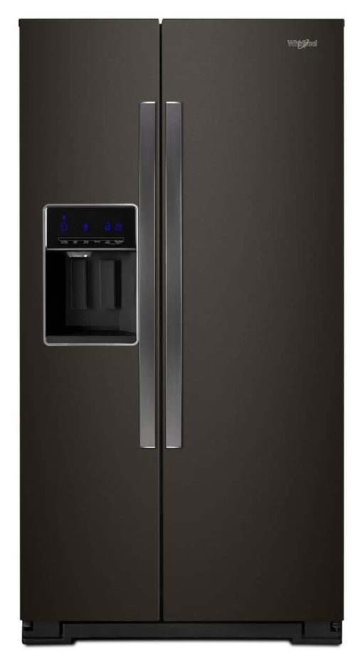 Whirlpool ADA 36" Fingerprint Resistant Black Stainless Steel Counter Depth Side-By-Side Refrigerator