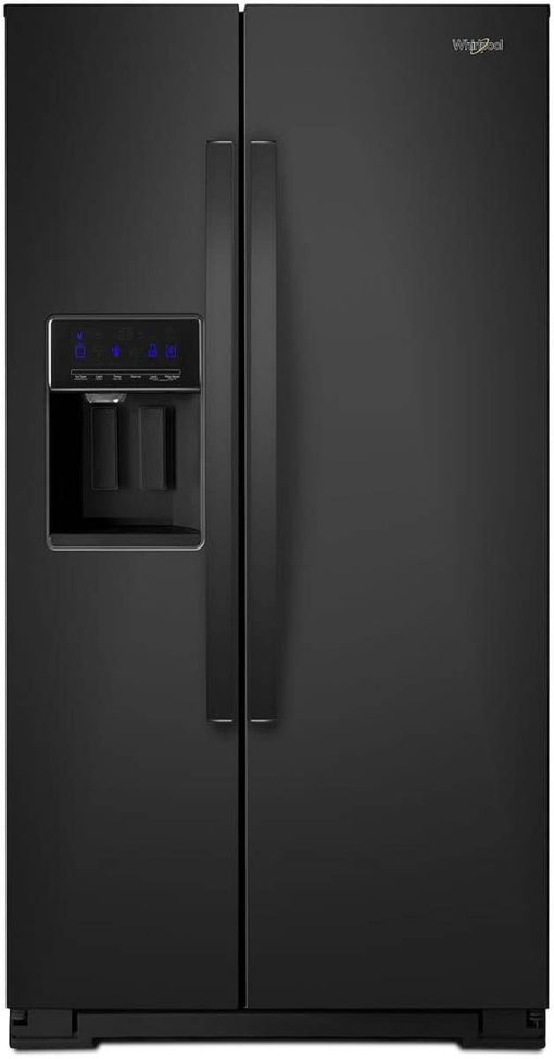 Whirlpool ADA 36" Black Side-By-Side Refrigerator