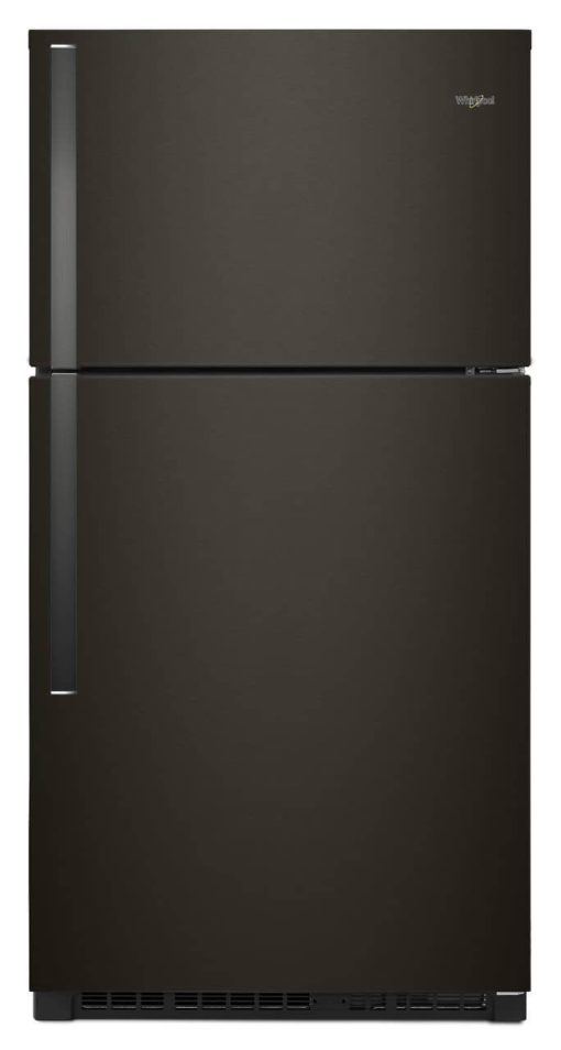 Whirlpool ADA 33" Fingerprint Resistant Black Stainless Steel Top Freezer Refrigerator