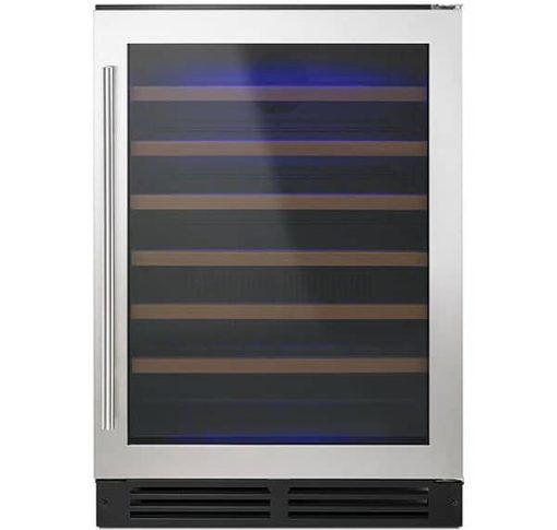 Whirlpool 24" Stainless Frame Undercounter Wine Center With Custom Temperature Control