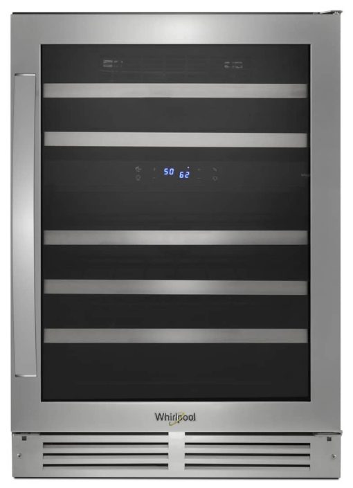 Whirlpool 24" Stainless Steel Undercounter Wine Center