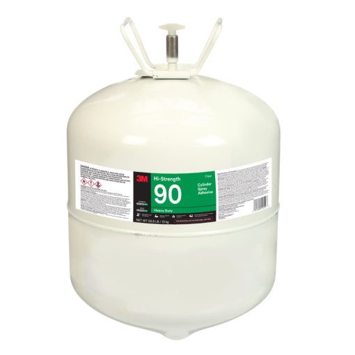 3M Hi-Strength 90 Cylinder Spray Adhesive Clear Large Cylinder