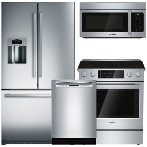Bosch Stainless Steel Four Piece Kitchen Suite