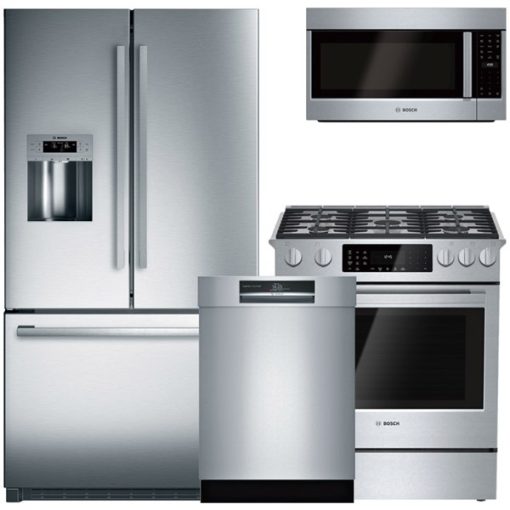 Bosch Benchmark Stainless Steel Four Piece Kitchen Suite