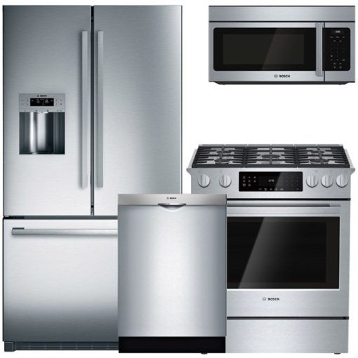 Bosch Stainless Steel Four Piece Kitchen Suite