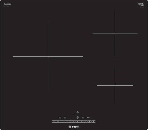Bosch 500 Series 24" Black Frameless Induction Cooktop