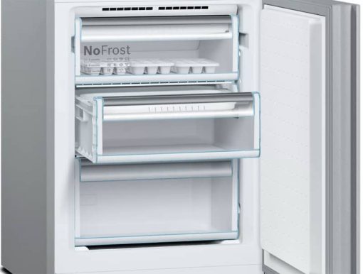 Bosch 800 Series 24" White Counter-Depth Bottom-Freezer Refrigerator - Image 3