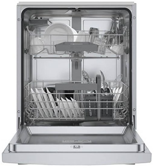 Bosch ADA 300 Series 24" Stainless Steel Recessed Handle Dishwasher - Image 2