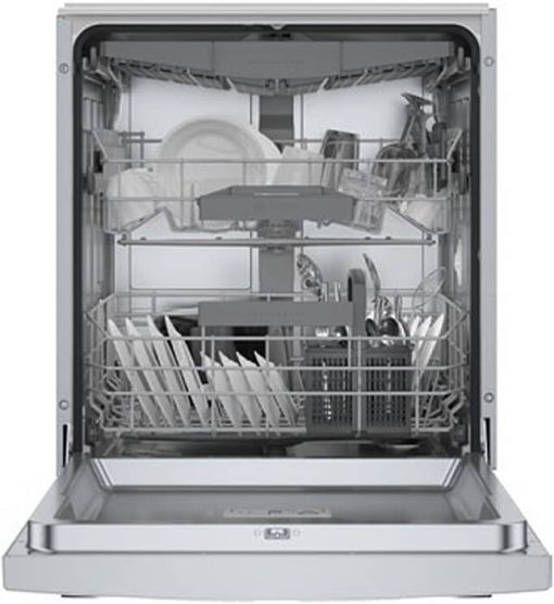 Bosch ADA 800 Series 24" Stainless Steel Recessed Handle Dishwasher - Image 2