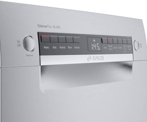 Bosch ADA 300 Series 18" Stainless Steel Recessed Handle Dishwasher - Image 3