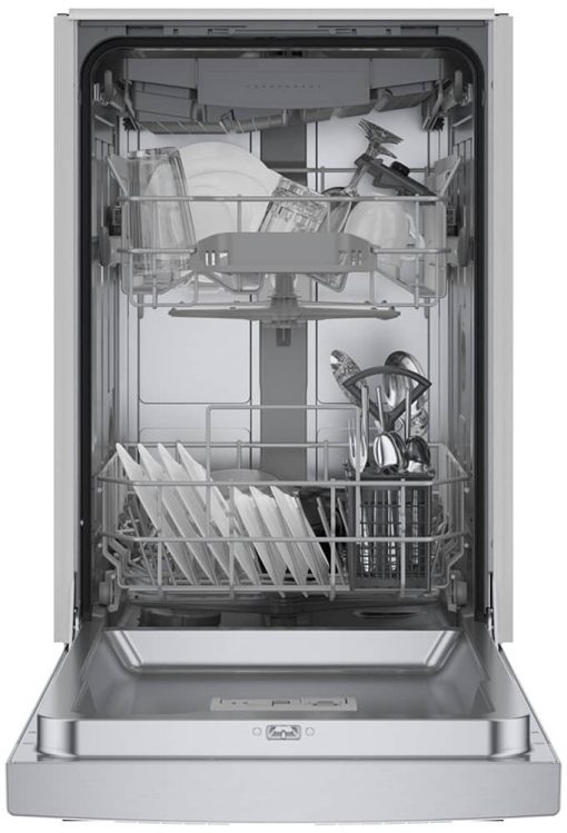 Bosch ADA 300 Series 18" Stainless Steel Recessed Handle Dishwasher - Image 2