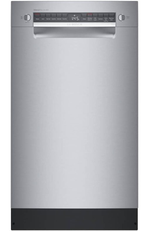 Bosch ADA 800 Series 18" Stainless Steel Recessed Handle Dishwasher