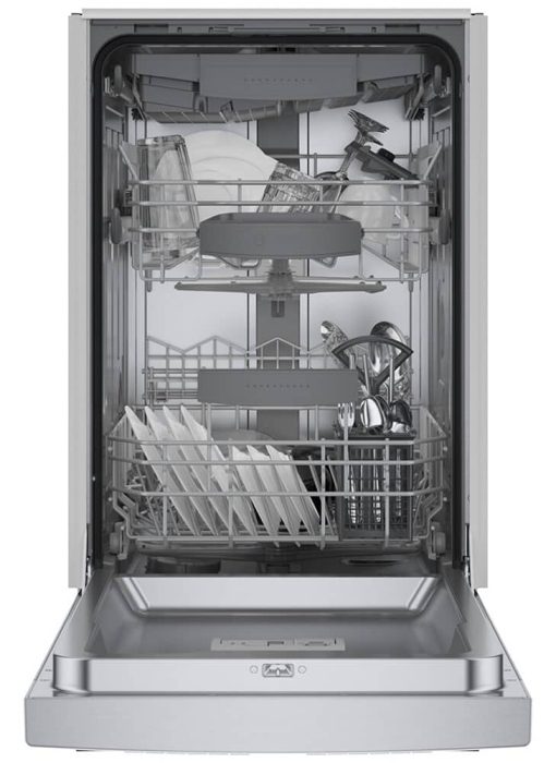 Bosch ADA 800 Series 18" Stainless Steel Recessed Handle Dishwasher - Image 2