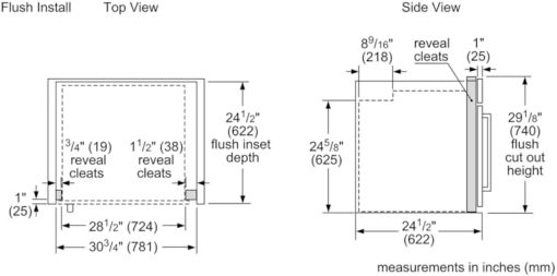 Bosch Benchmark Series 30" Stainless Steel Right Hinge Single Wall Oven - Image 2