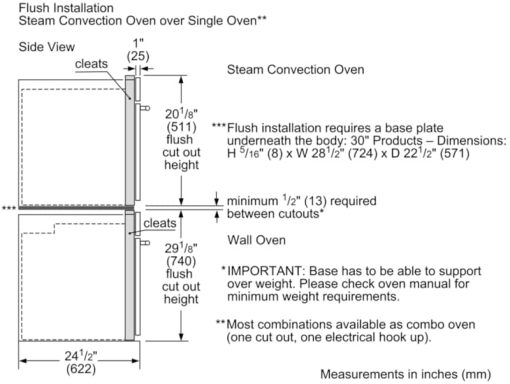 Bosch Benchmark Series 30" Stainless Steel Right Hinge Single Wall Oven - Image 10