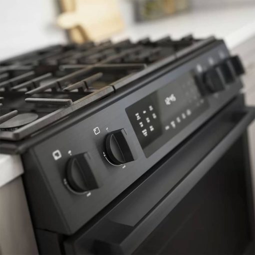 Bosch 800 Series 30" Black Stainless Steel Slide-In Gas Range - Image 10