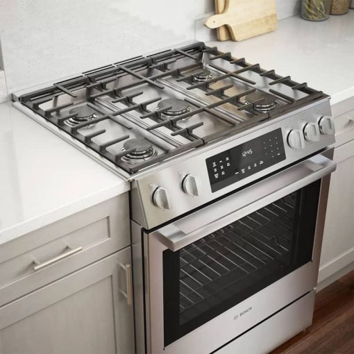 Bosch 800 Series 30" Stainless Steel Gas Slide-In Range - Image 12