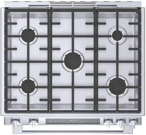Bosch 800 Series 30" Stainless Steel Gas Slide-In Range - Image 8