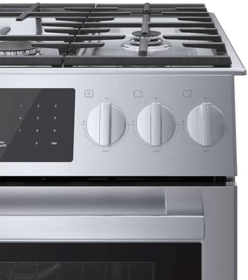 Bosch 800 Series 30" Stainless Steel Gas Slide-In Range - Image 9