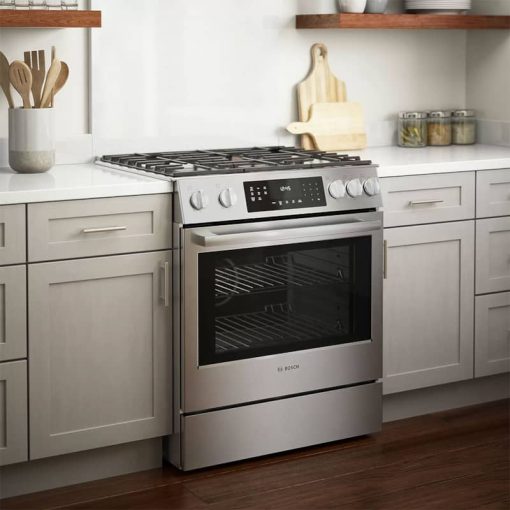 Bosch 800 Series 30" Stainless Steel Gas Slide-In Range - Image 13