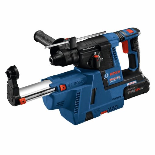 Bosch 18V SDS plus Bulldog 1" Rotary Hammer Kit with Dust Collection Attachment - Image 3
