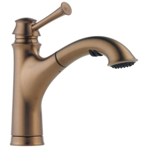 Baliza Single Handle Pull-Out Kitchen Faucet - Brushed Bronze