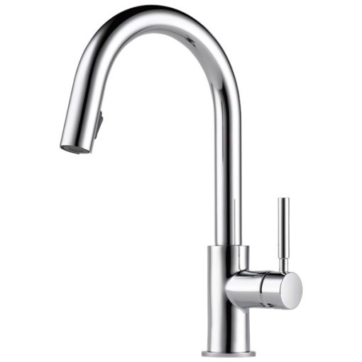 Solna Single Handle Pull-Down kitchen Faucet - Chrome