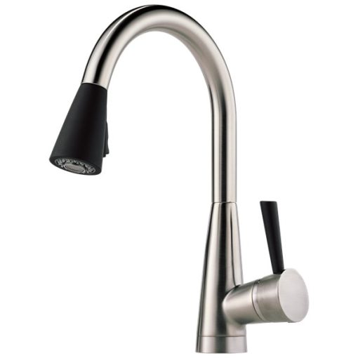 Venuto Single Handle Pull-Down Faucet Stainless Steel Soft Touch