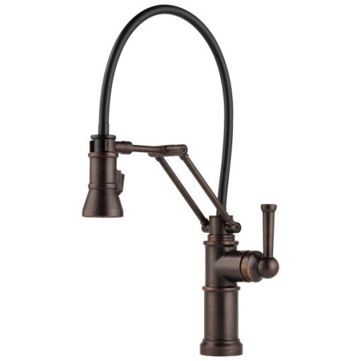 Artesso Single Handle Articulating Kitchen Faucet - Venetian Bronze