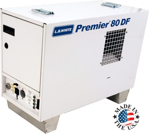 Premier® Enclosed flame Ductable Dual Fuel - LP/NG 80k BTU heater - Image 3