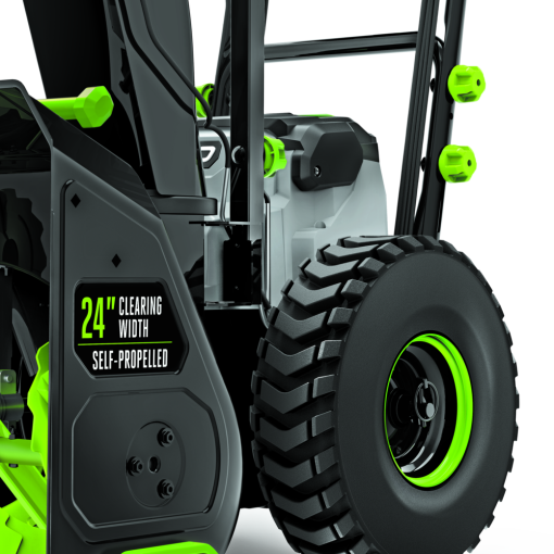 EGO POWER+ Snow Blower 24" Self-Propelled 2 Stage with Two 10 Ah Batteries - Image 4