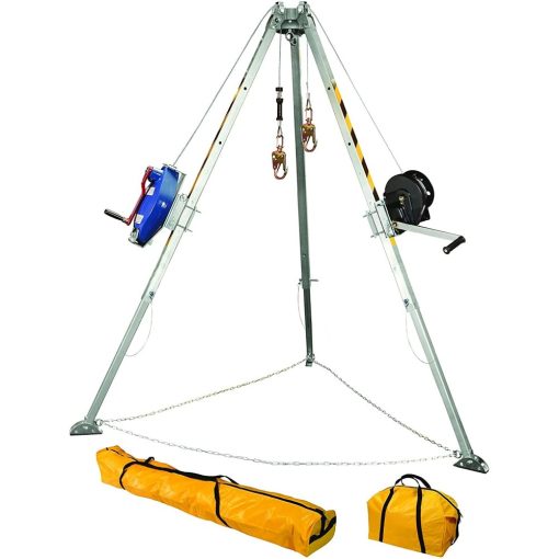 FallTech 8' Confined Space Tripod System with 60' SRL-R