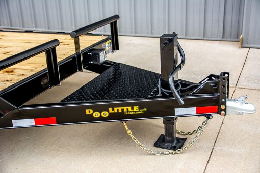 Doolittle 22' EZ Loader GT Flatbed Trailer Split-Deck Hydraulic Tilt-Bed - Image 5