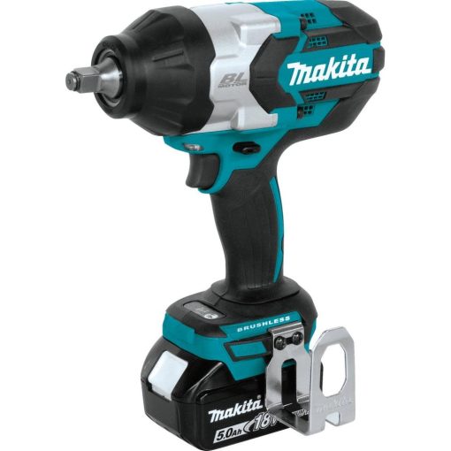 18 Volt LXT Lithium-Ion Brushless Cordless High Torque 1/2 in. Sq. Drive Impact Wrench Kit, 5.0 Ah - Image 2