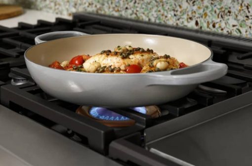 Cafe 48" Matte Black Smart Dual-Fuel Commercial-Style Range with 6 Burners and Griddle - Image 9