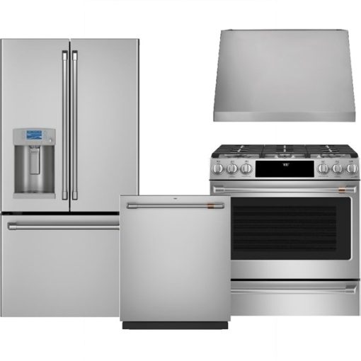 Cafe Stainless Steel Four Piece Kitchen Suite